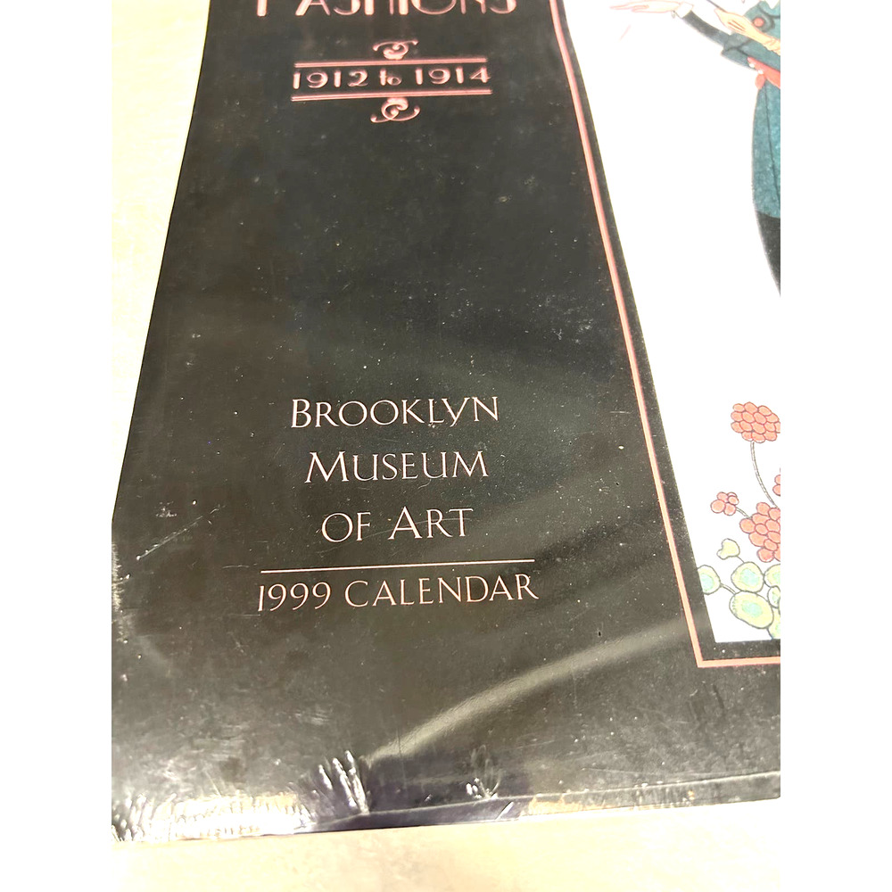 Vintage Paris Fashions 1999 Calendar 1912-1914 Fashion Brooklyn Museum of Art - Picture 2 of 9